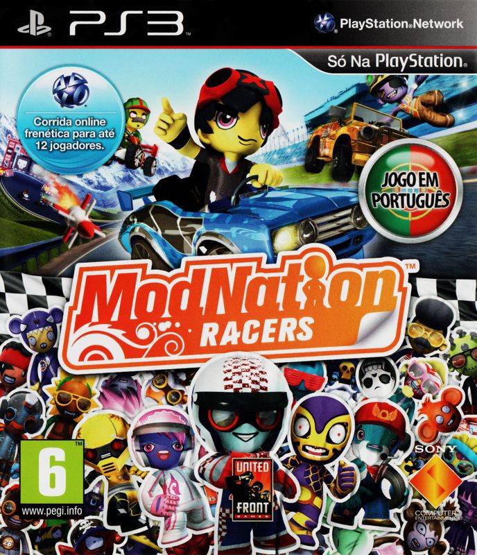 ModNation Racers box art for Playstation 3